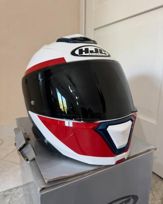Casco hjc i91 blu/bianco e rosso