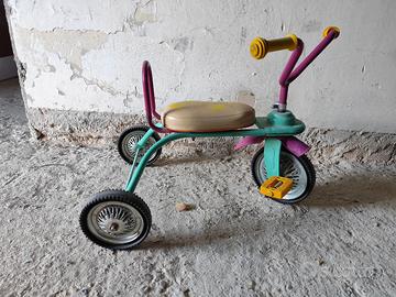 Triciclo Vintage Anni '80 in Metallo