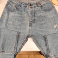 Jens grigio uomo y-tow jeans slim fitt taglia 42