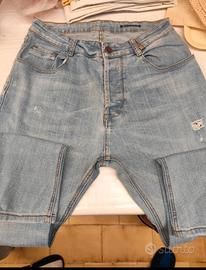 Jens grigio uomo y-tow jeans slim fitt taglia 42