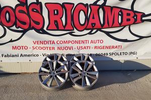 4x CERCHI LEGA RENAULT SCENIC MEGANE KADJAR 17"