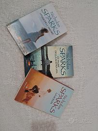 3 libri di Nicholas  Sparks