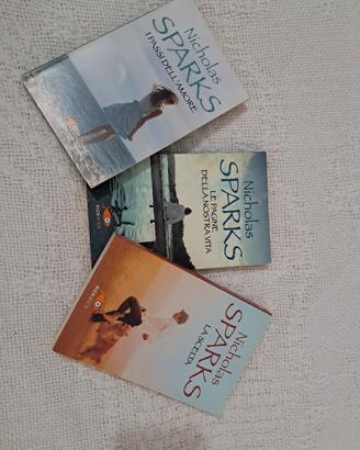 3 libri di Nicholas  Sparks