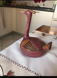 pavoncella in ceramica 