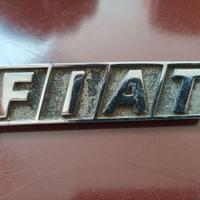 Scritta FIAT auto d'epoca 