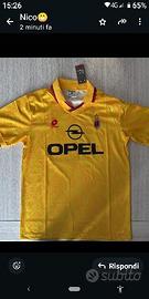 maglia Milan autografata da Roberto Baggio 