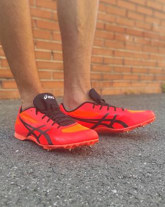 Asics Hyper MD 7 rosse (scarpe chiodate)
