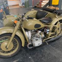 Dnepr/Ural 650cc exMilitare 1970