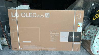 TV LG OLED serie C4 65” nuova con accessori