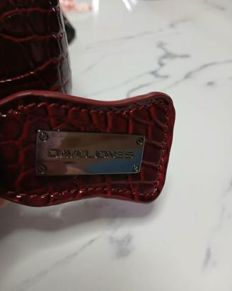 borsa similpelle di coccodrillo