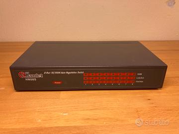 Switch Ethernet Hamlet HN08S - 8 Porte 10/100M