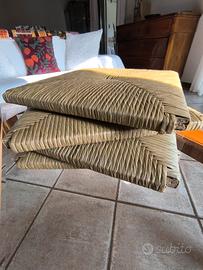 Sedute di ricambio in paglia 