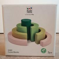 Gioco curve blocks della Plan Toys