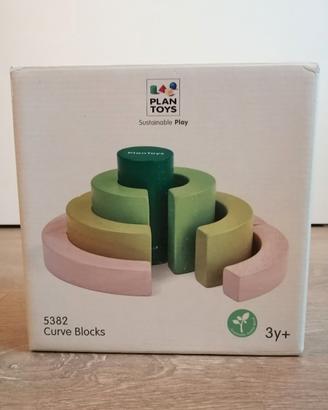 Gioco curve blocks della Plan Toys