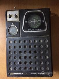 Sakura solid state radio vintage