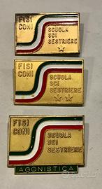 Distintivi FISI CONI SCI SESTRIERE