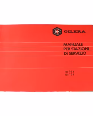 Manuale stazioni di servizio Gilera TG2 TG3 125