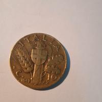 moneta da 10 centesimi del 1942.