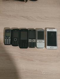 Cellulari Smartphone vari modelli vintage