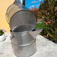 secchi in acciaio per miele 