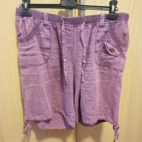 pantaloni corti lino Conbipel. Tg 46