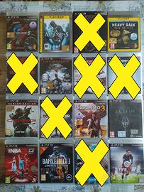 Lotto 15 giochi PlayStation 3