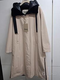 cappotto Herno foderato con pelliccia sintetica