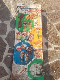 tabella vintage Romana Gelati 