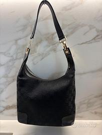 Borsa Gucci Tekla Hobo in tela GG nera originale
