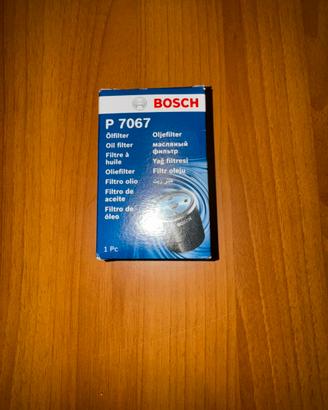 FILTRO OLIO BOSCH P7067 F026407067 NUOVO 1.3MJT