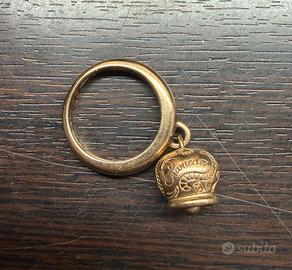 Anello chantecler oro 9 k oro rosa