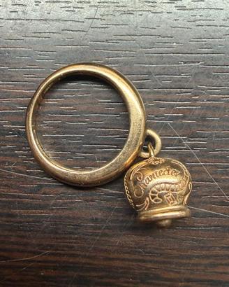Anello chantecler oro 9 k oro rosa