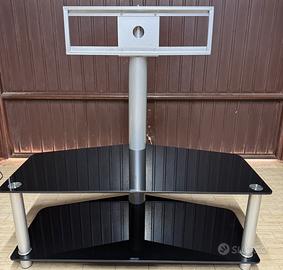 Supporto tv in vetro