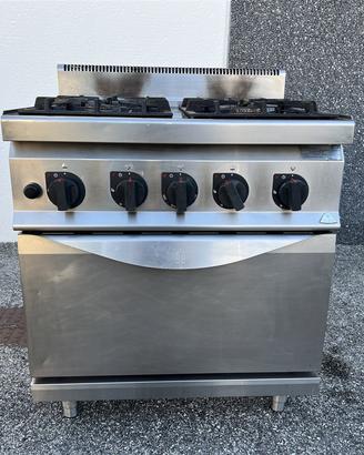 Cucina 4 fuochi con forno