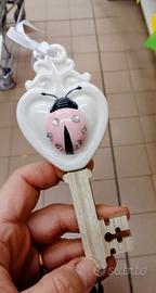 Bomboniera battesimo coccinella