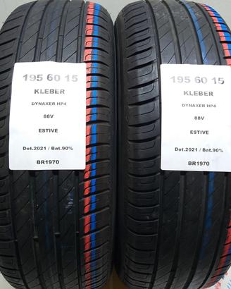 2 GOMME 195 60 15 KLEBER BR1970