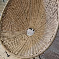 SEDIA STILE ACAPULCO NUOVA MARCA SKLUM IN VIMINI