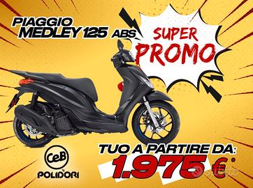 PIAGGIO MEDLEY 125 TUO A PARTIRE DA 1.975€ F.C. CO