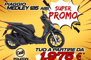 PIAGGIO MEDLEY 125 TUO A PARTIRE DA 1.975€ F.C. CO