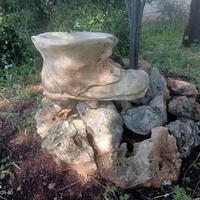 vaso a forma di scarpa