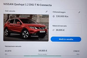 Nissan Qashqai 1.2 DIG-T BENZINA SOLO 129MILA KM!!