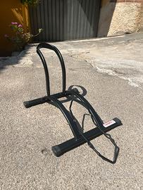 Supporto-cavalletto bicicletta