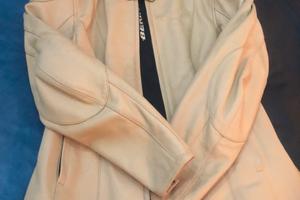 Completo Motociclista Donna vera pelle