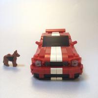 Lego Mustang Shelby GT500 I Am Legend