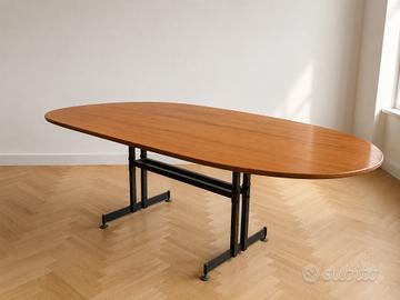 Tavolo vintage italiano in teak anni ’60 modernari