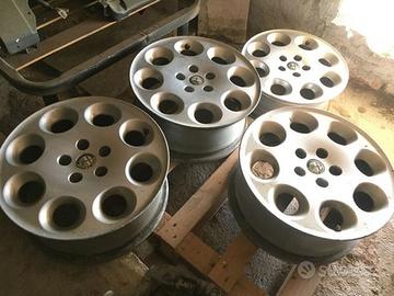 4 Cerchi in LEGA 6,5 x 16 Pollici Alfa Romeo 166