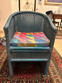 Poltrona / Sedia in vimini