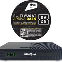 Digiquest Decoder Tivùsat Ti9, DVB-S2- con telecom