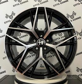 CERCHI IN LEGA ALFA GIULIETTA STELVIO GIULIA DA 18