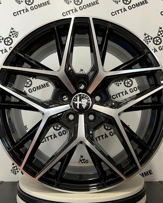 CERCHI IN LEGA ALFA GIULIETTA STELVIO GIULIA DA 18